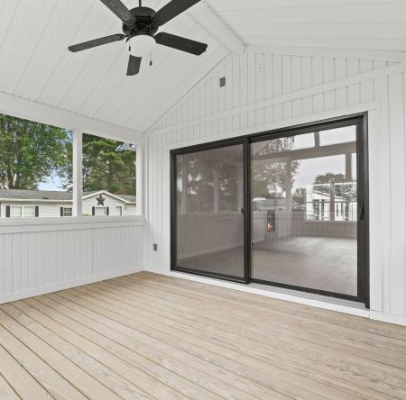 Wide Black sliding Patio Doors